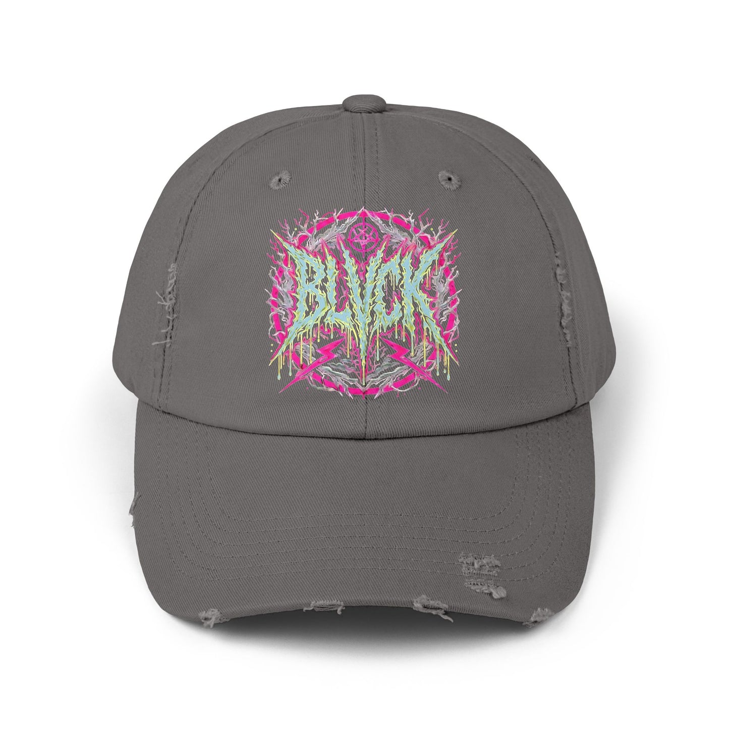 BLVCK // Transmutation Sigil - Distressed Cap