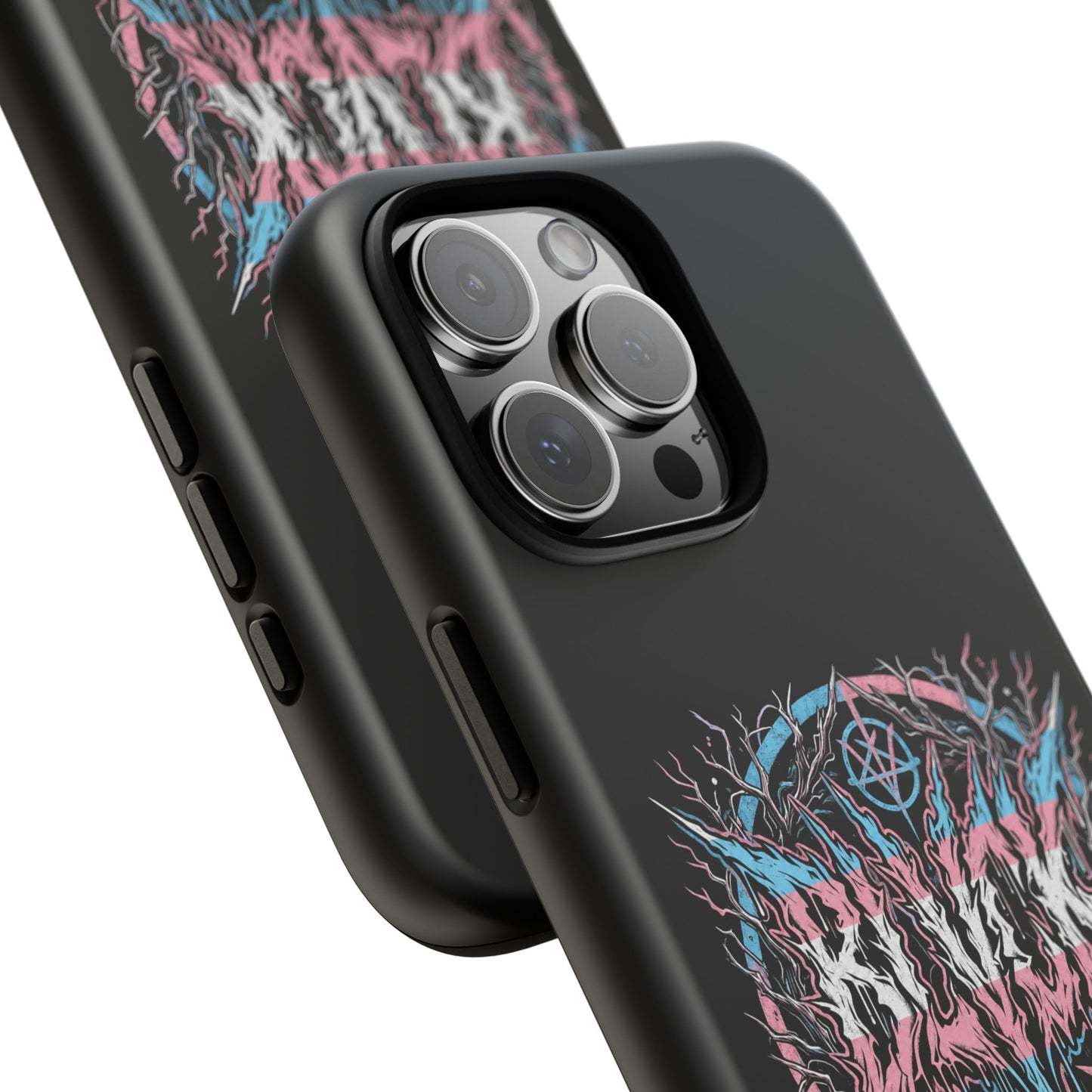 BLVCK // For the Gays, Theys & Slays (Trans Pride Edition) iPhone Case