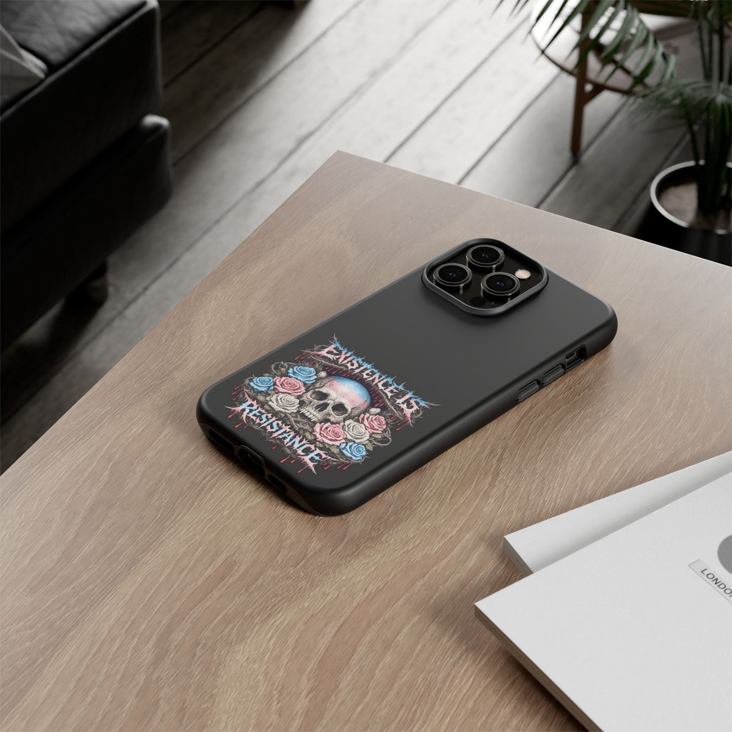BLVCK // Existence Is Resistance - iPhone Case