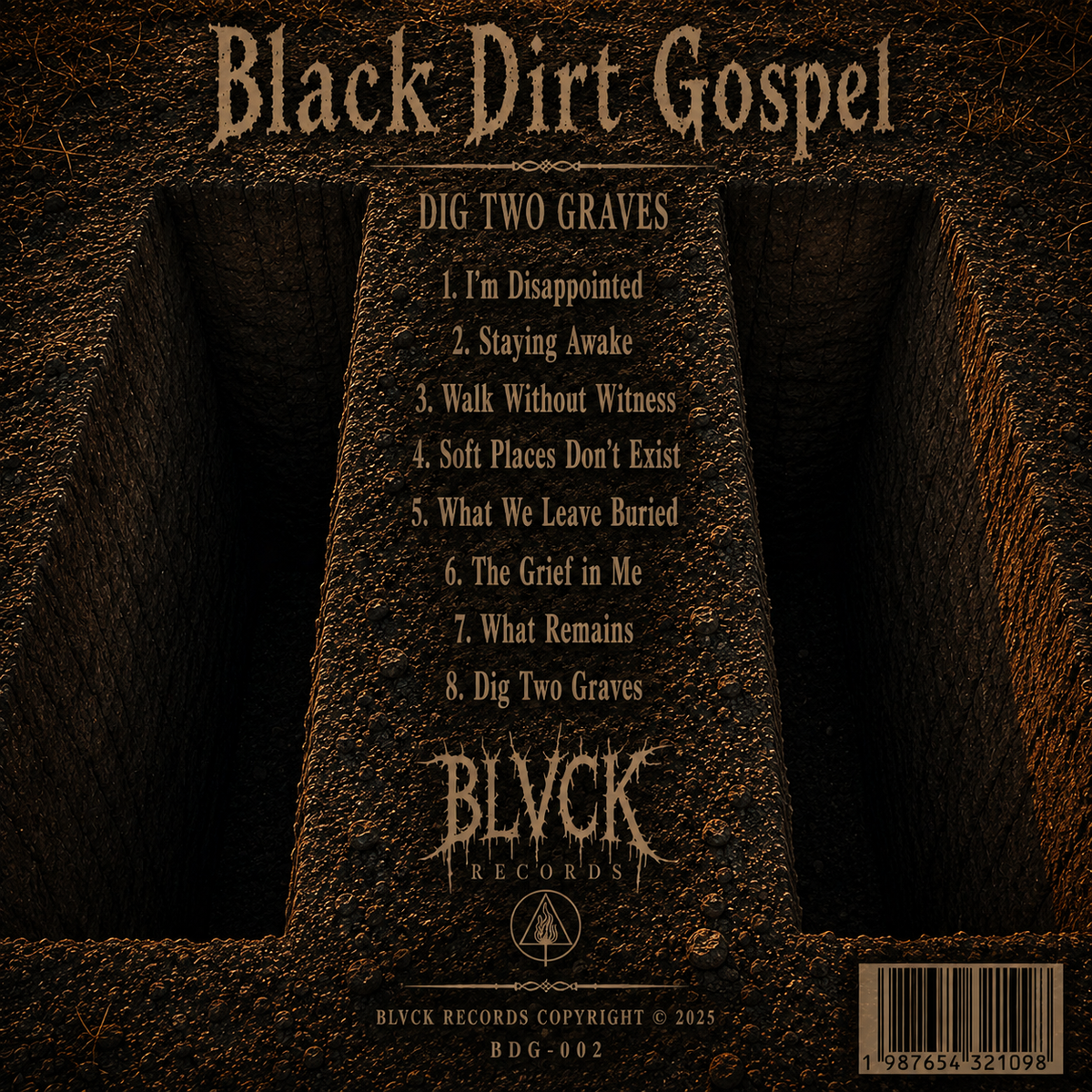 BLACK DIRT GOSPEL - DIG TWO GRAVES (CD)